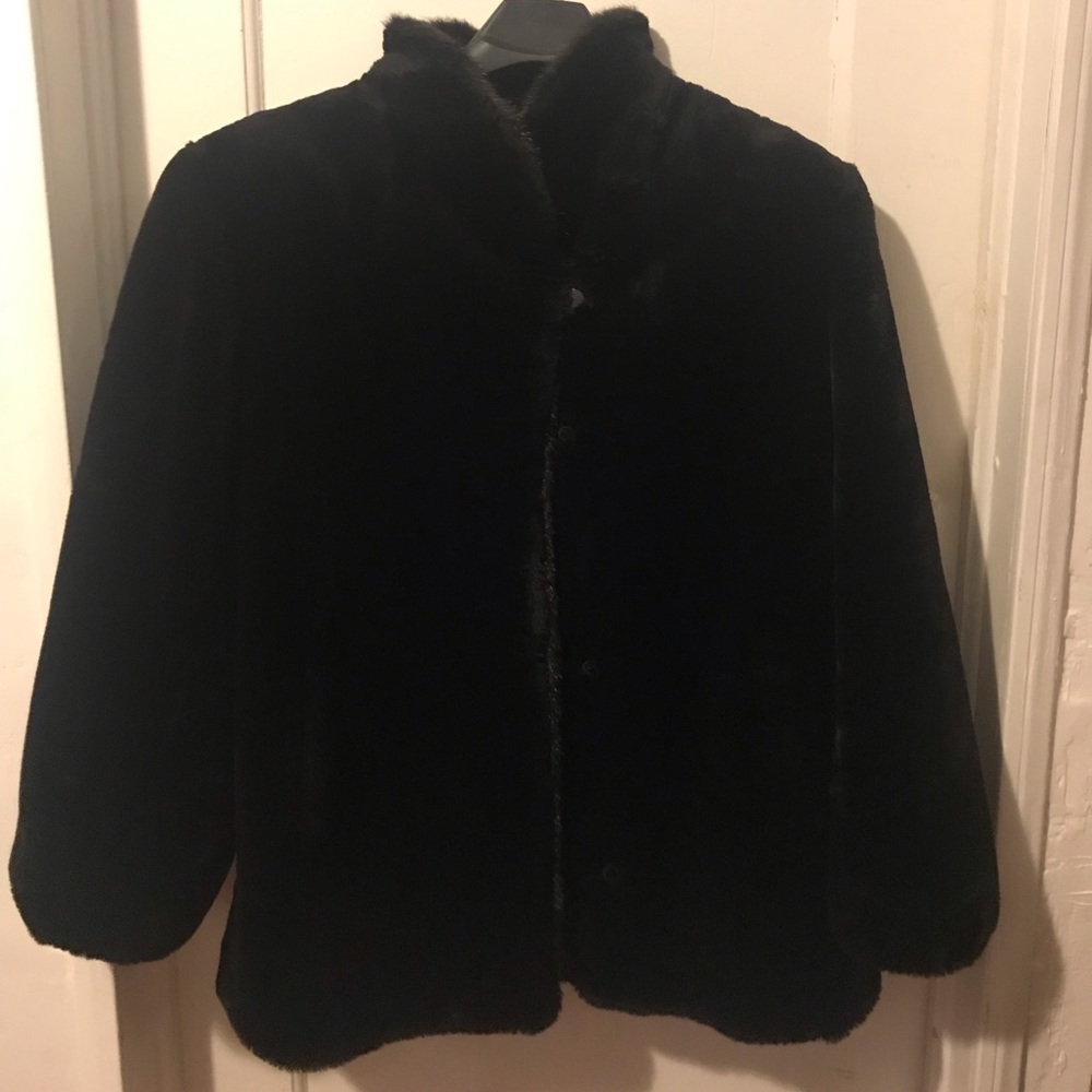 Vintage Faux Mink Coat